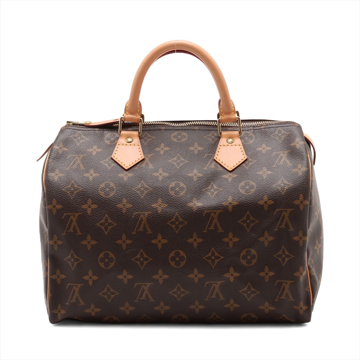 Second hand Louis Vuitton Speedy 30 Canvas Vintage Trunk Handbag Monogram - Tabita Bags