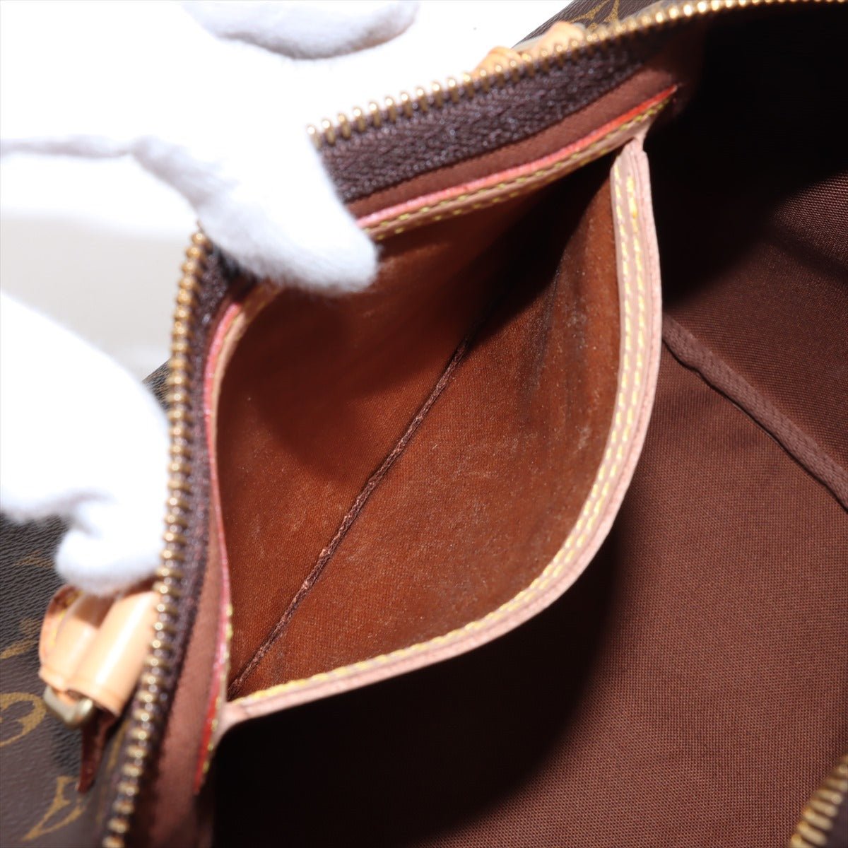 Second hand Louis Vuitton Speedy 30 Canvas Vintage Trunk Handbag Monogram - Tabita Bags