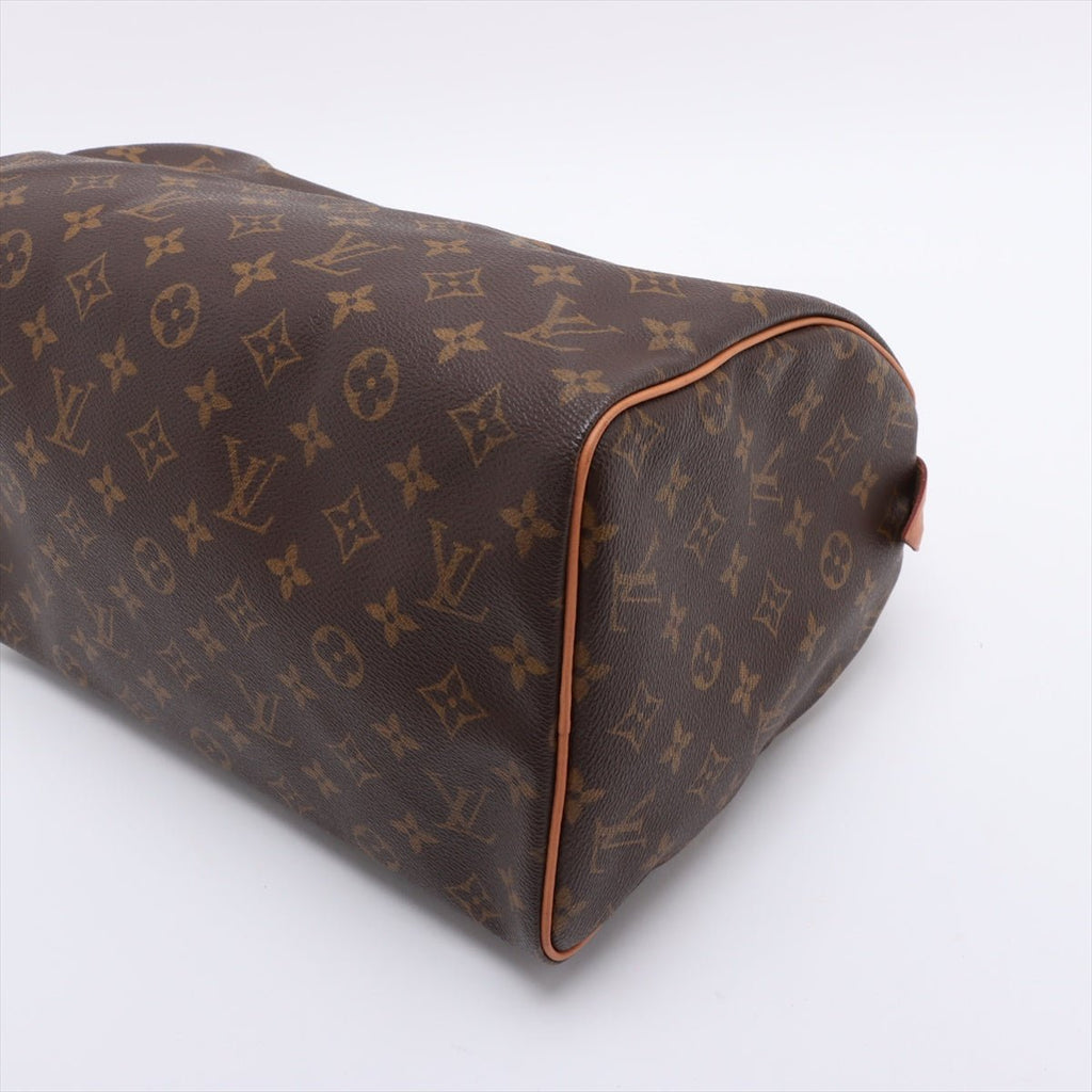 Second hand Louis Vuitton Speedy 30 Canvas Vintage Trunk Handbag Monogram - Tabita Bags