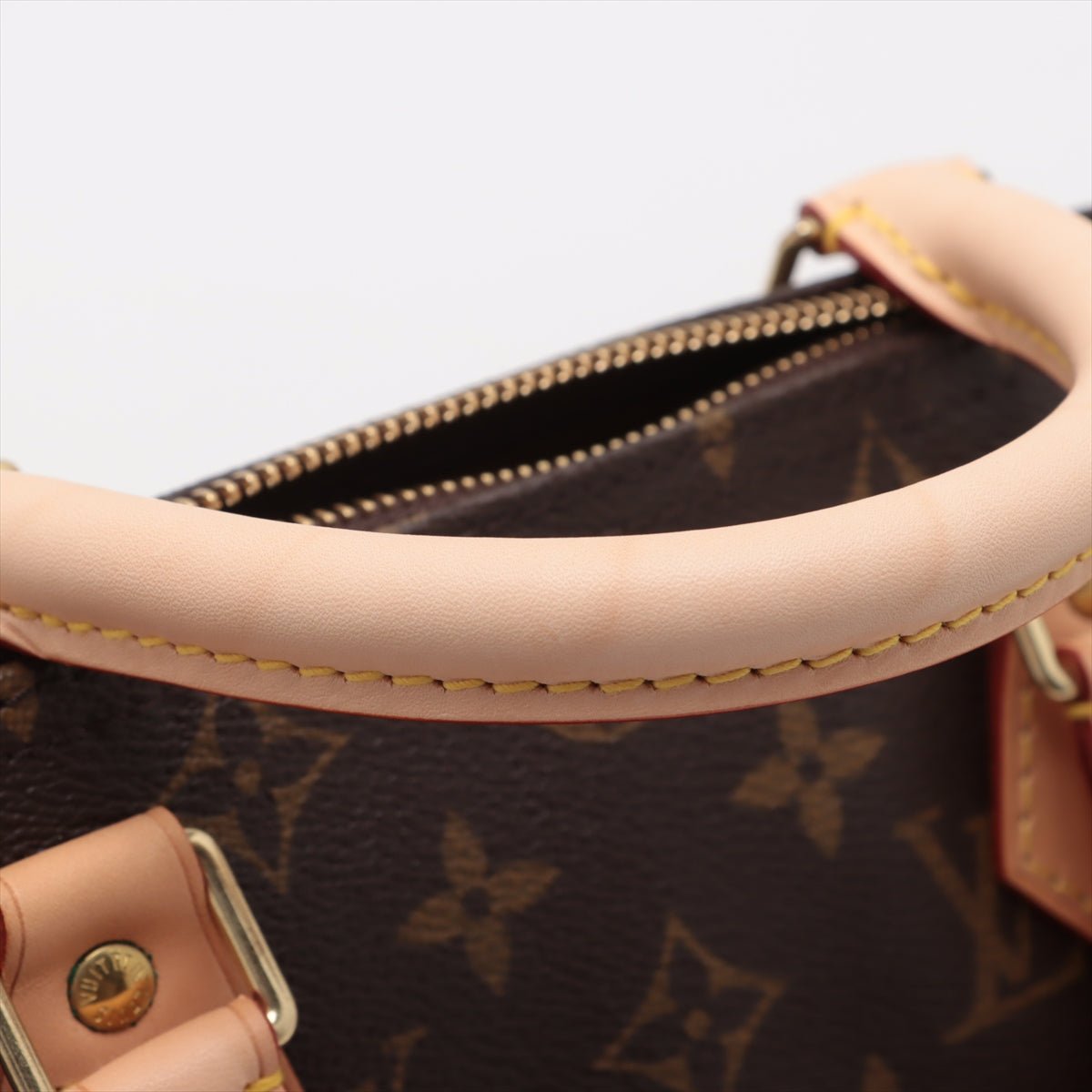 Second hand Louis Vuitton Speedy 30 Canvas Vintage Trunk Handbag Monogram - Tabita Bags