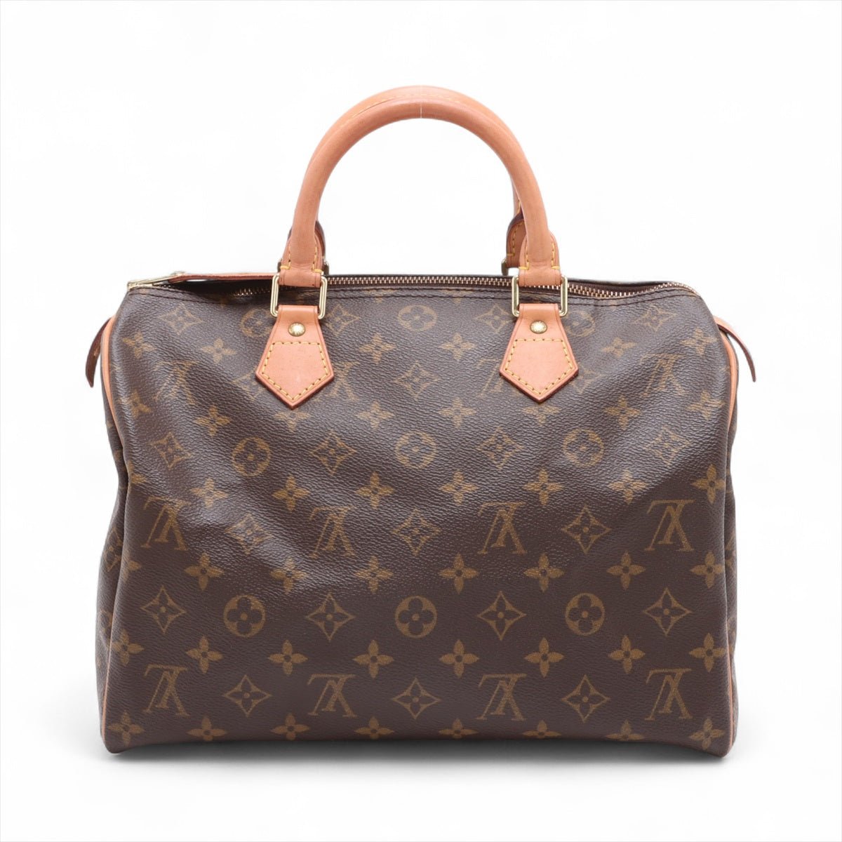 Second hand Louis Vuitton Speedy 30 Canvas Vintage Trunk Handbag Monogram - Tabita Bags
