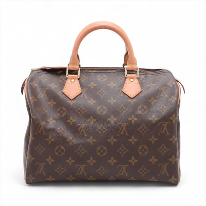 Second hand Louis Vuitton Speedy 30 Canvas Vintage Trunk Handbag Monogram - Tabita Bags