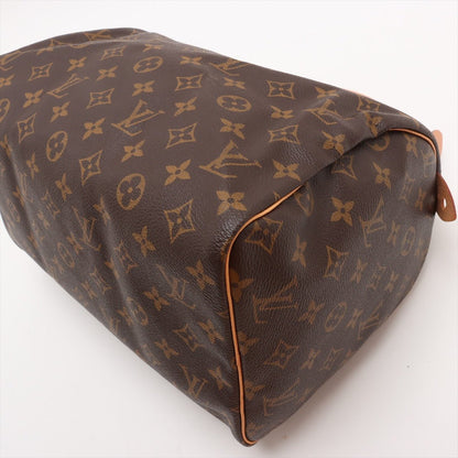 Second hand Louis Vuitton Speedy 30 Canvas Vintage Trunk Handbag Monogram - Tabita Bags