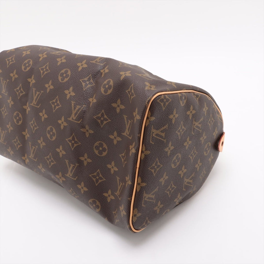 Second hand Louis Vuitton Speedy 30 Canvas Vintage Trunk Handbag Monogram - Tabita Bags