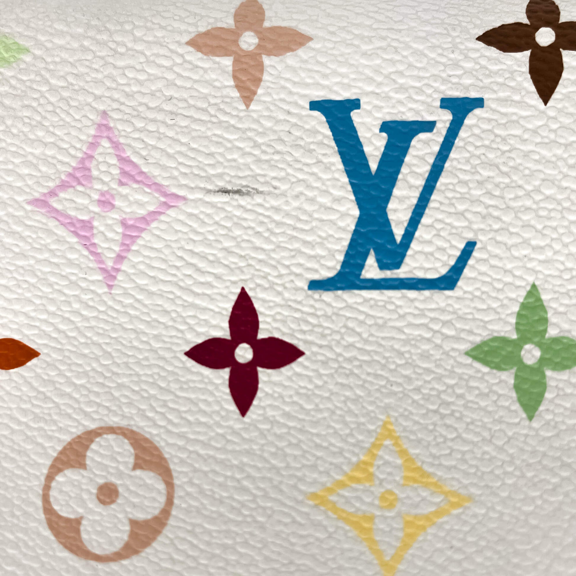 Second hand Louis Vuitton Speedy 30 Murakami Multicolor Canvas 2-Ways Trunk Bag Monogram - Tabita Bags