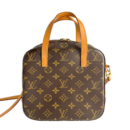 Second hand Louis Vuitton Spontini PM Canvas Satchel Handbag Monogram - Tabita Bags