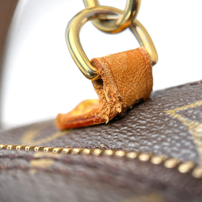 Second hand Louis Vuitton Spontini PM Canvas Satchel Handbag Monogram - Tabita Bags