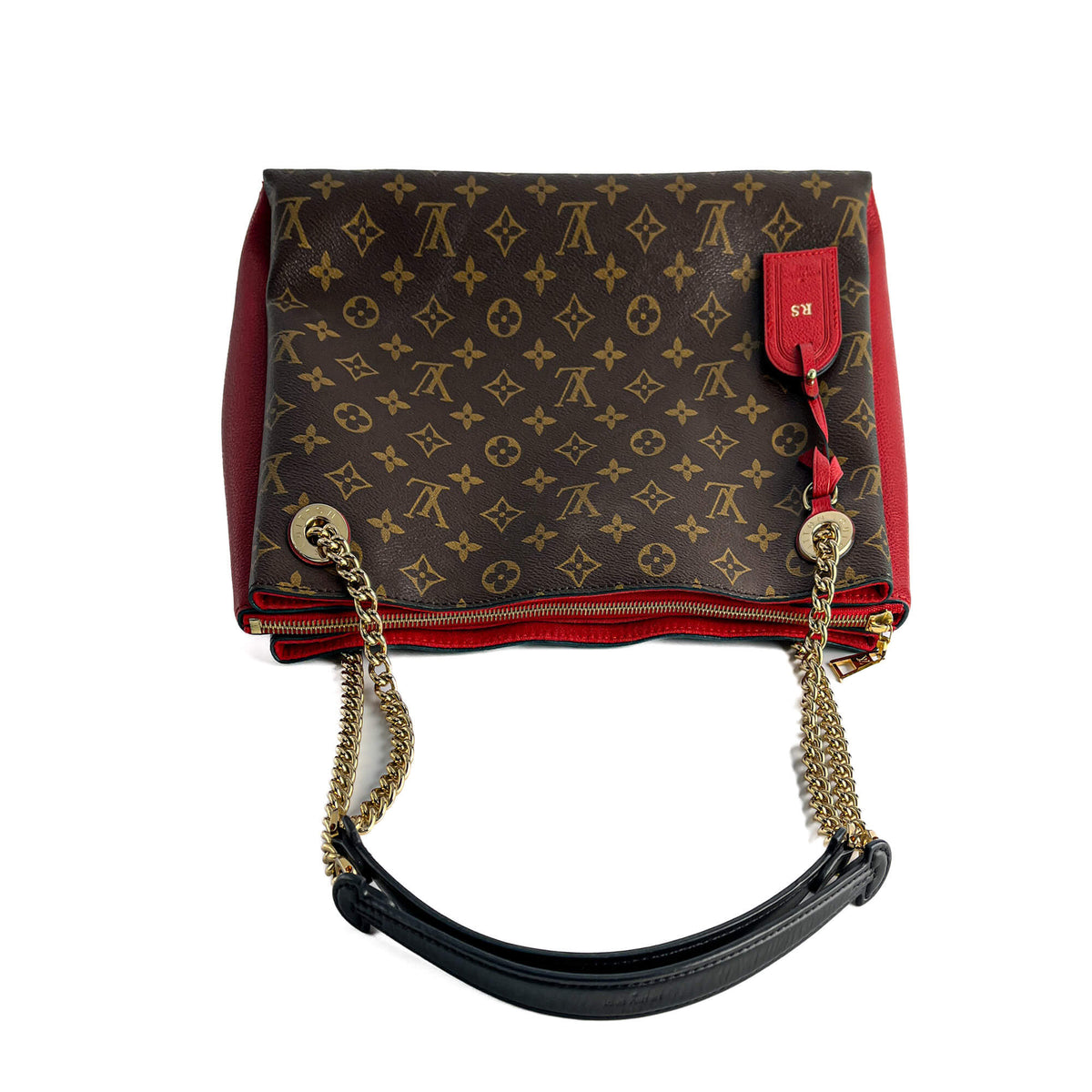 Second hand Louis Vuitton Surene MM Canvas Tote Shoulder Bag Monogram - Tabita Bags