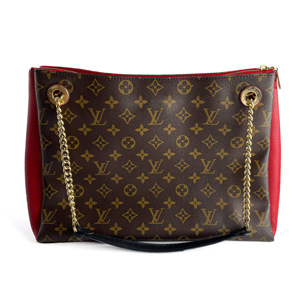 Second hand Louis Vuitton Surene MM Canvas Tote Shoulder Bag Monogram - Tabita Bags