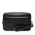 Second hand Louis Vuitton Taiga Leather Kasai Pochette Handbag Black - Tabita Bags