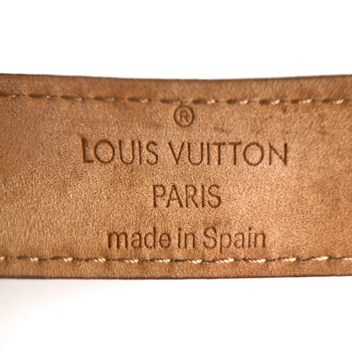 Second hand Louis Vuitton Thin Belt Murakami Canvas 80/32 Multicolor - Tabita Bags