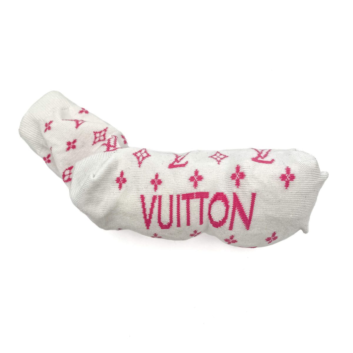 Second hand Louis Vuitton Time out Leather Sneakers With Socks 39 Monogram - Tabita Bags
