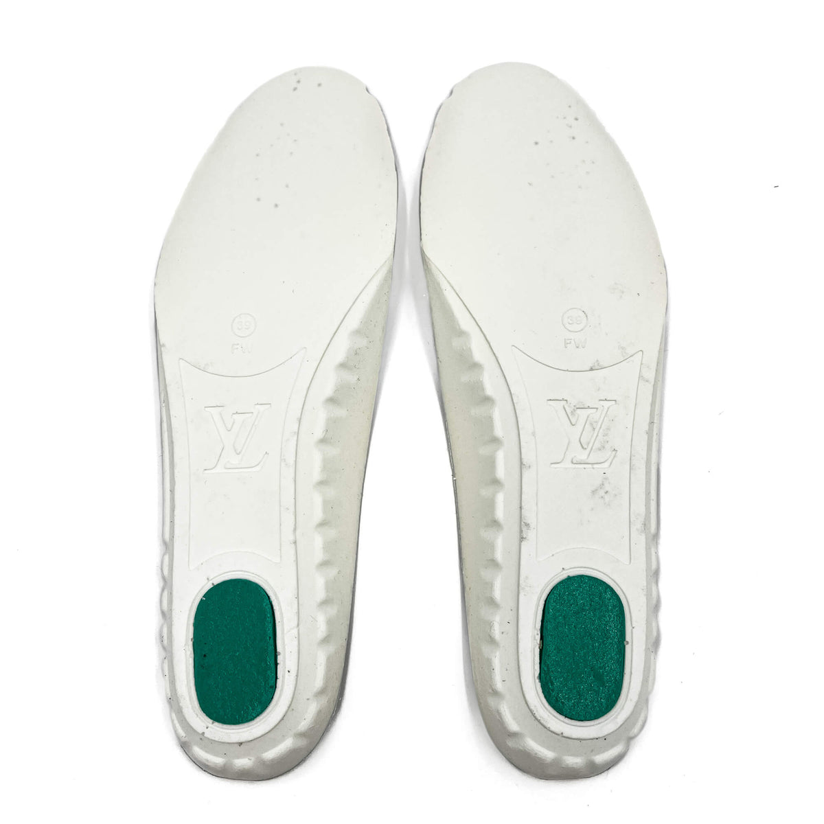 Second hand Louis Vuitton Time out Leather Sneakers With Socks 39 Monogram - Tabita Bags