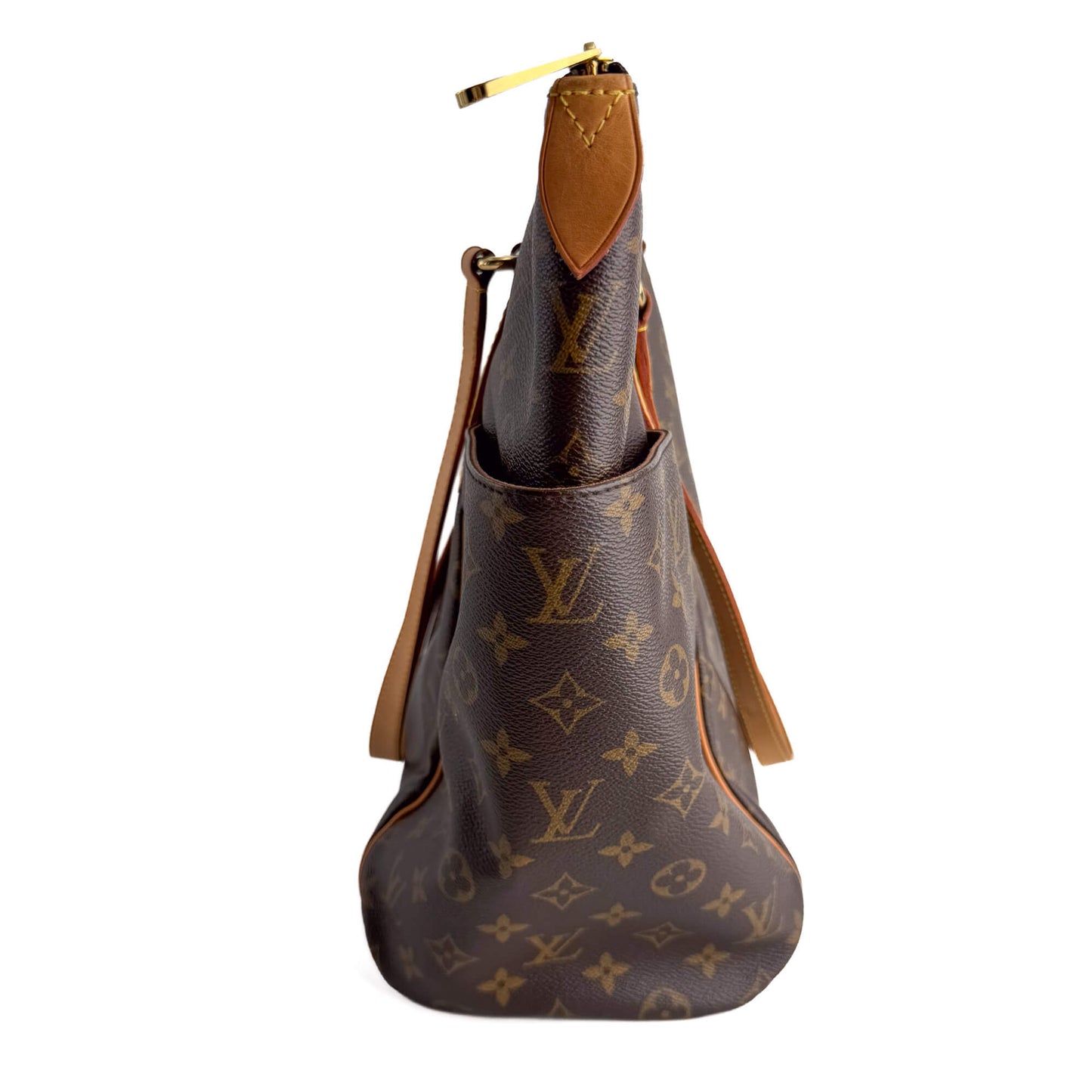 Second hand Louis Vuitton Totally GM Canvas Shopper Shoulder Bag Brown - Tabita Bags