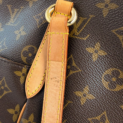 Second hand Louis Vuitton Totally GM Canvas Shopper Shoulder Bag Brown - Tabita Bags