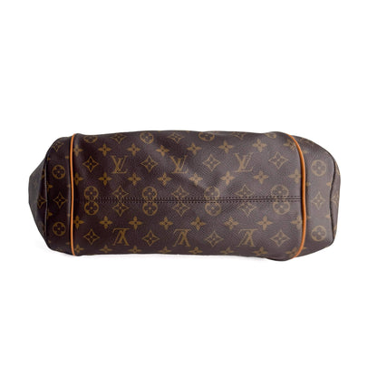Second hand Louis Vuitton Totally GM Canvas Shopper Shoulder Bag Brown - Tabita Bags