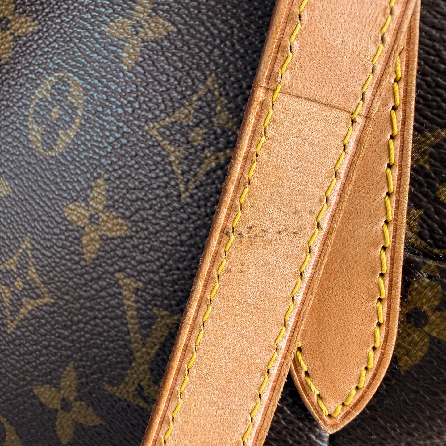 Second hand Louis Vuitton Totally GM Canvas Shopper Shoulder Bag Brown - Tabita Bags