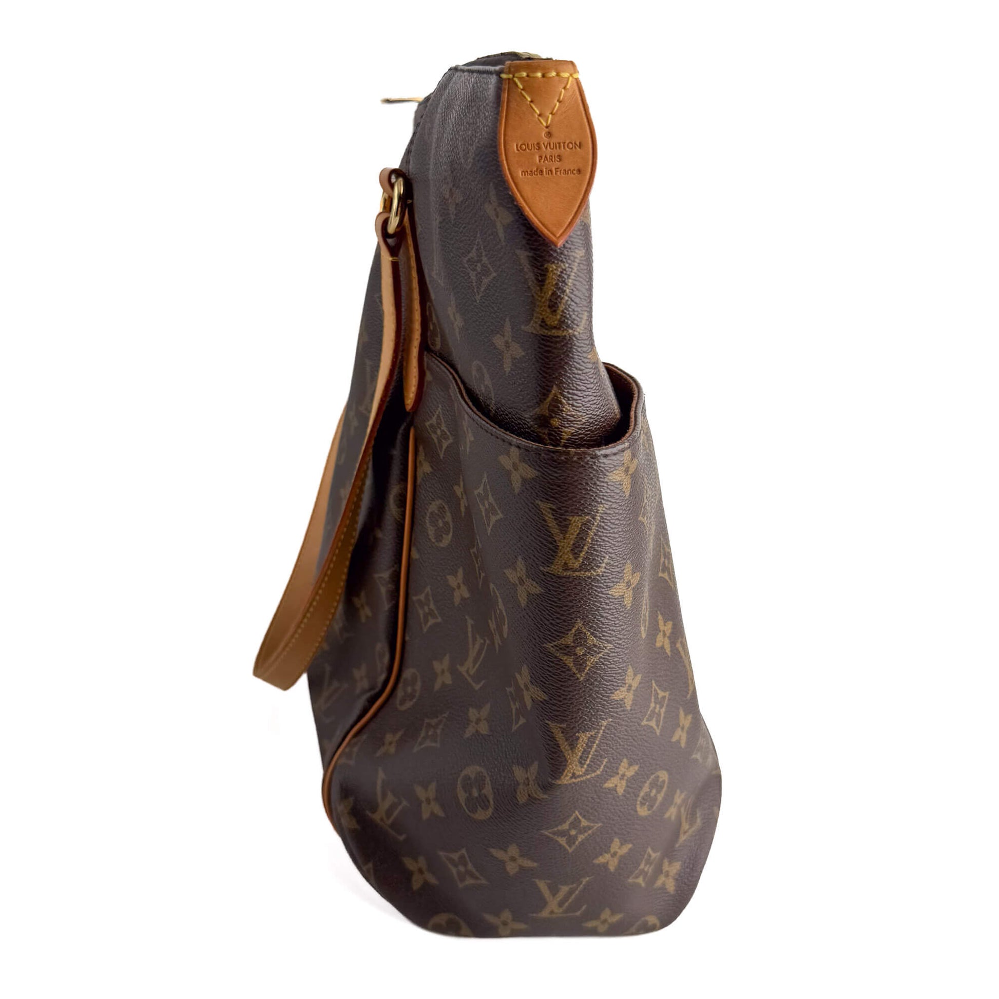 Second hand Louis Vuitton Totally GM Canvas Shopper Shoulder Bag Brown - Tabita Bags