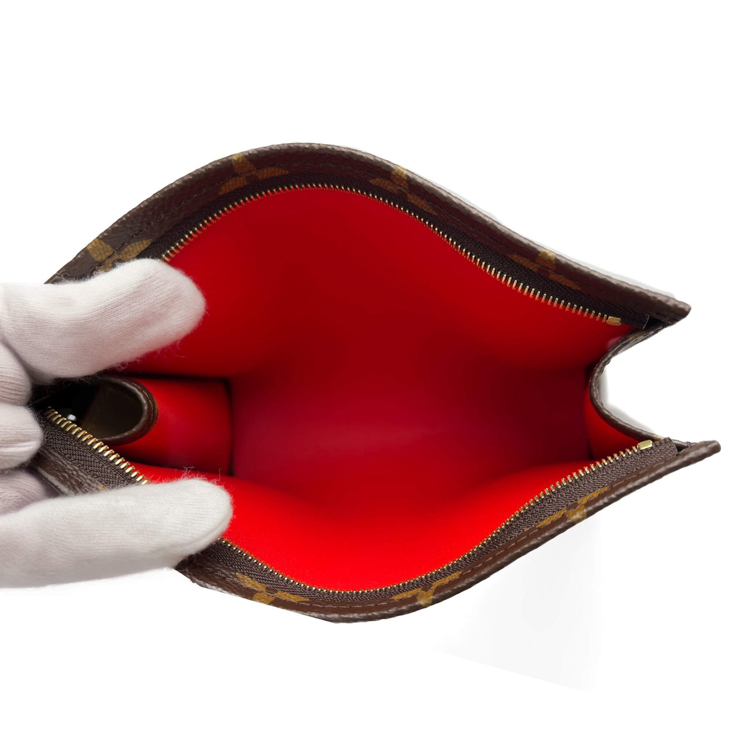 Second hand Louis Vuitton Trousse Toilette NM PM Canvas Toilette 19 Beauty Case PM Brown - Tabita Bags