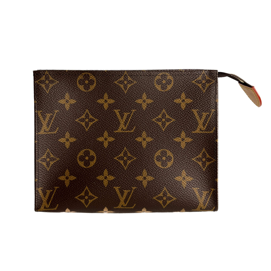 Second hand Louis Vuitton Trousse Toilette NM PM Canvas Toilette 19 Beauty Case PM Brown - Tabita Bags