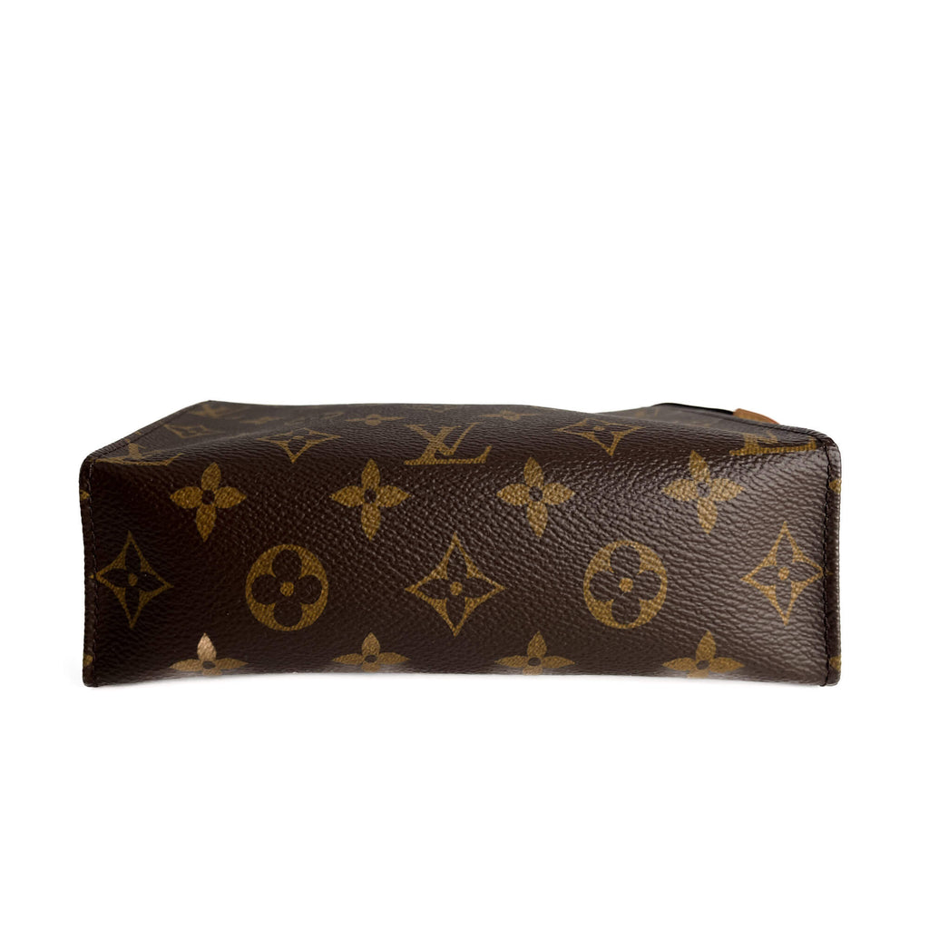 Second hand Louis Vuitton Trousse Toilette NM PM Canvas Toilette 19 Beauty Case PM Brown - Tabita Bags