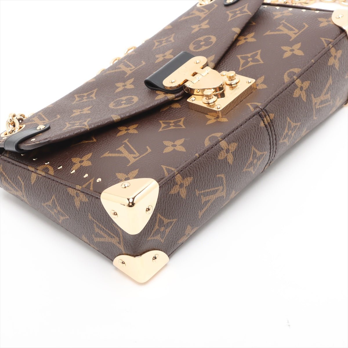 Second hand Louis Vuitton Trunkie East West Canvas Flap Shoulder Bag Monogram - Tabita Bags