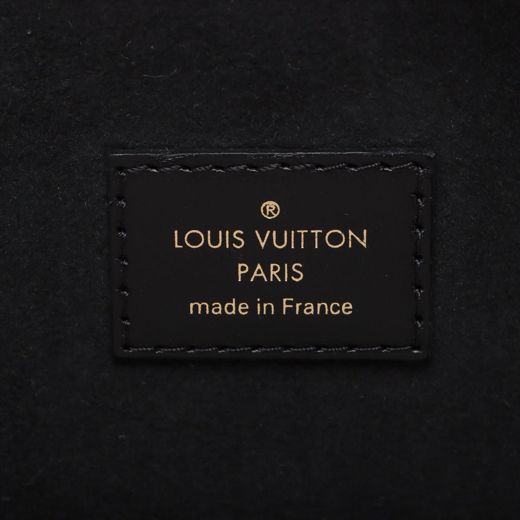 Second hand Louis Vuitton Vanity Leather Monogram Reverse Top-handle Handbag Brown - Tabita Bags