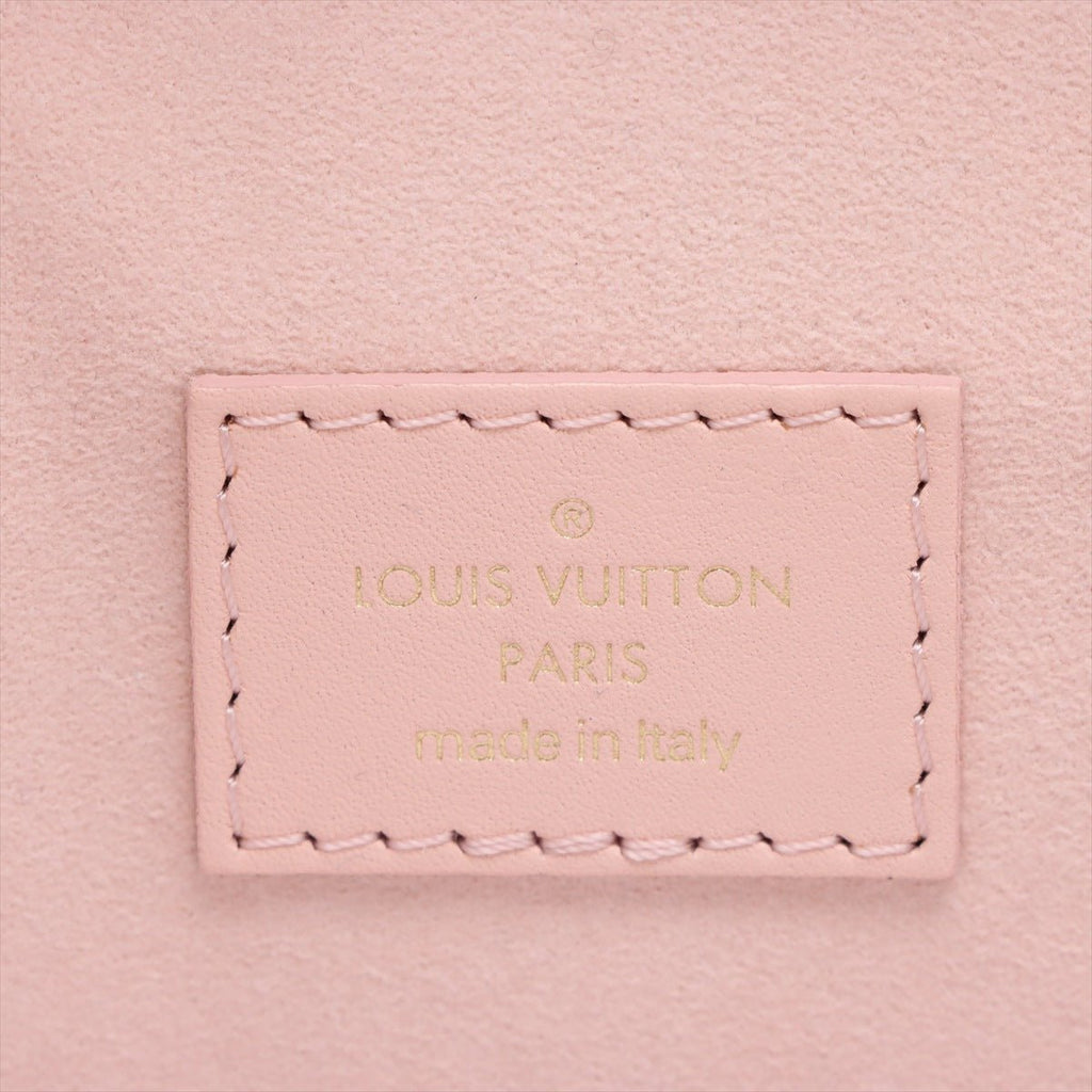 Second hand Louis Vuitton Vanity Mahina Leather Handbag Pink - Tabita Bags