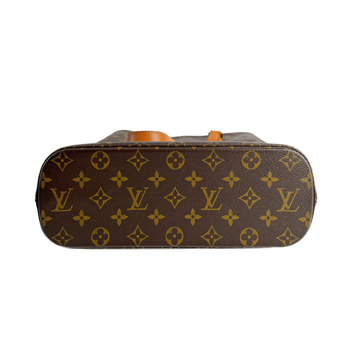 Second hand Louis Vuitton Vavin GM Canvas Tote Handbag Brown - Tabita Bags