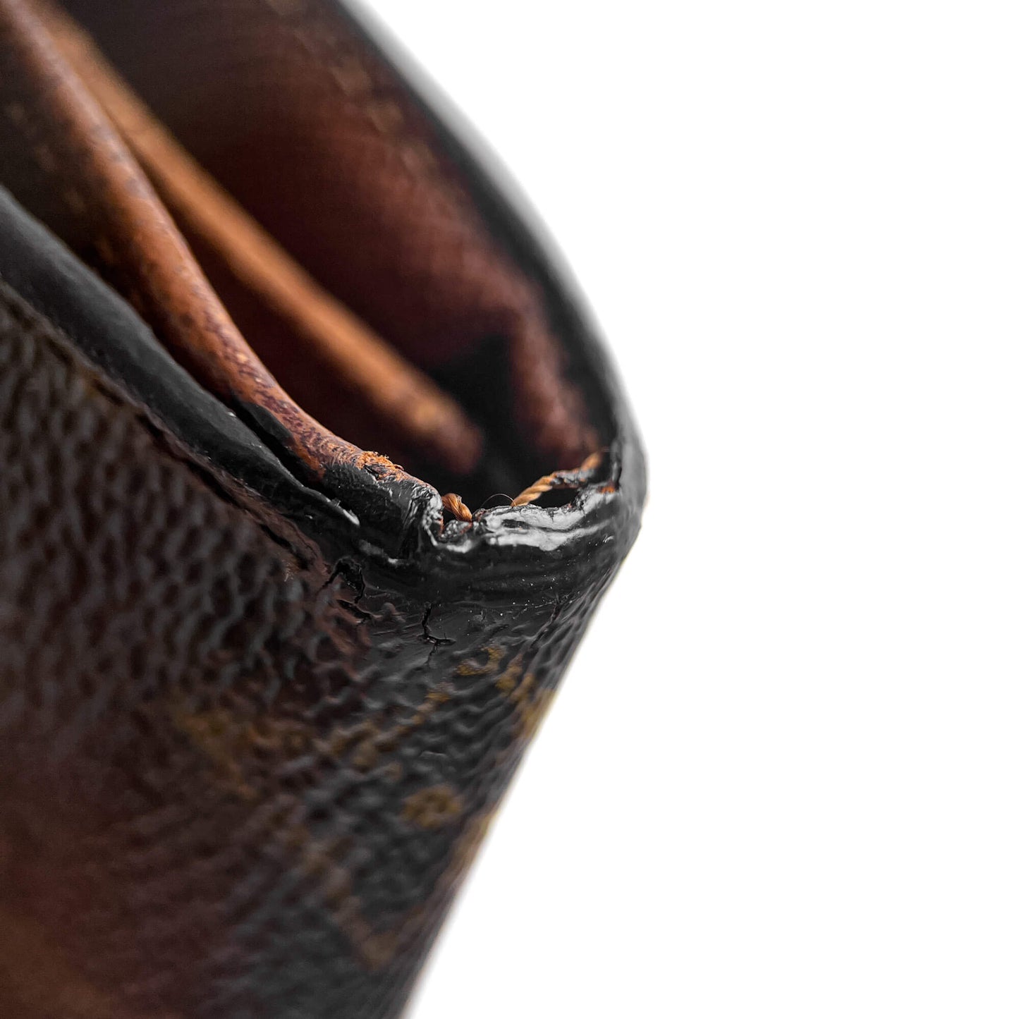 Second hand Louis Vuitton Vintage Canvas Folding Wallet Monogram - Tabita Bags