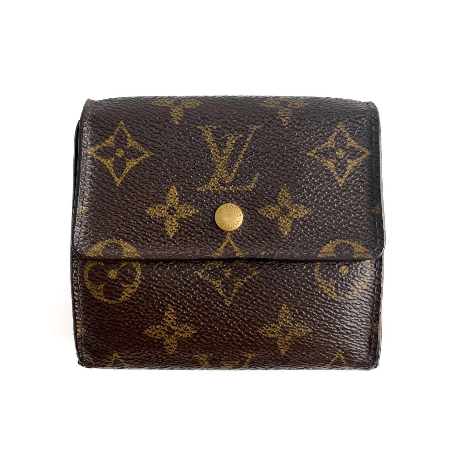 Second hand Louis Vuitton Vintage Canvas Folding Wallet Monogram - Tabita Bags