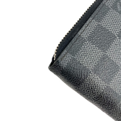 Second hand Louis Vuitton Zippy Canvas Vertical long Wallet Damier Graphite - Tabita Bags