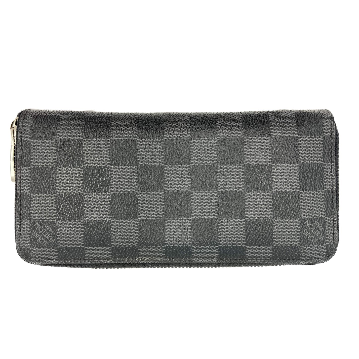 Second hand Louis Vuitton Zippy Canvas Vertical long Wallet Damier Graphite - Tabita Bags