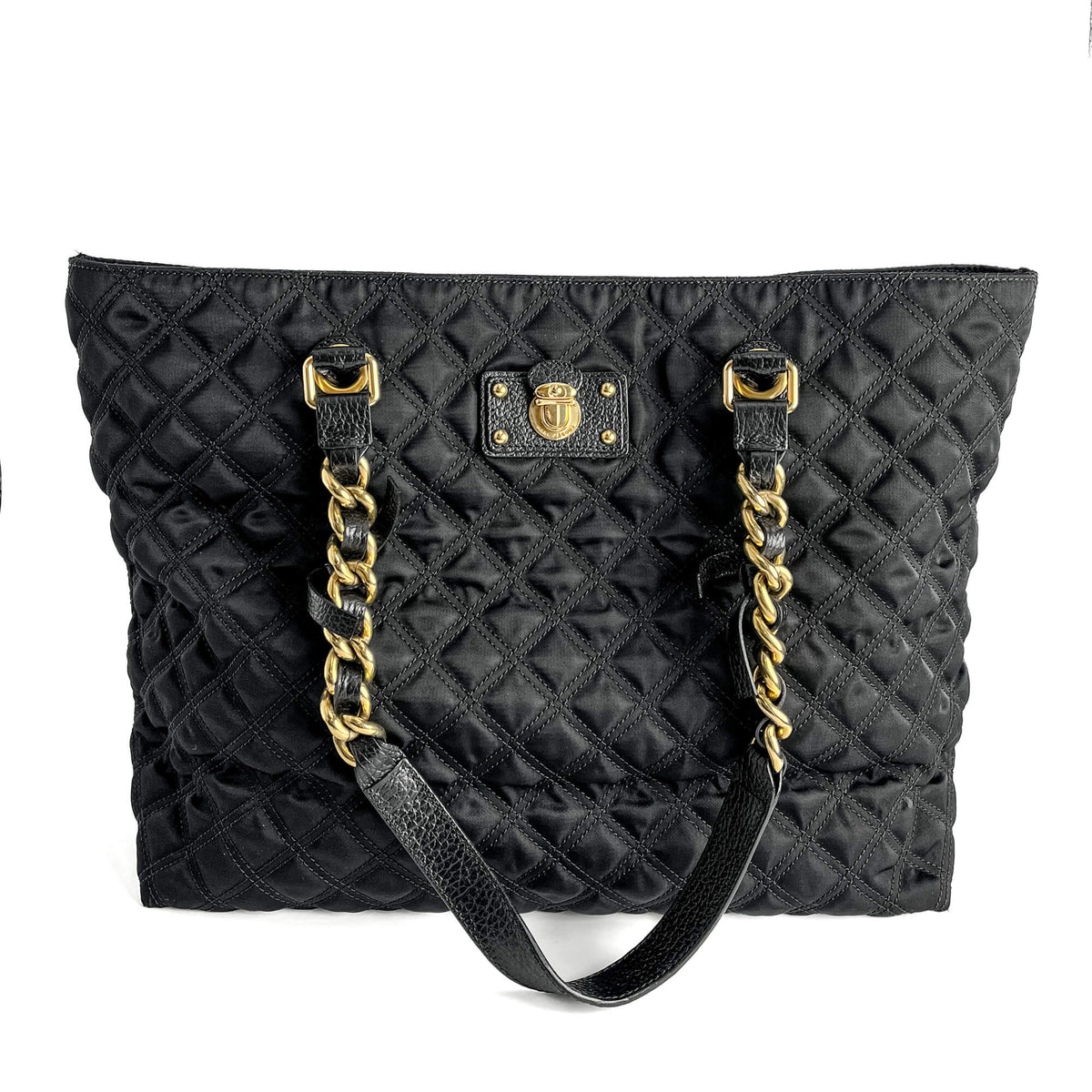 Second hand Marc Jacobs Tote Shoulder Bag Nylon Black - Tabita Bags