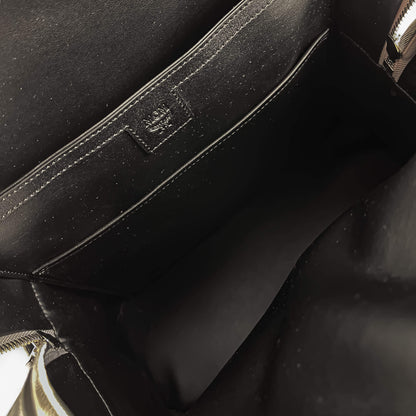 Second hand MCM Stark Medium Visetos Canvas Backpack Metallic - Tabita Bags