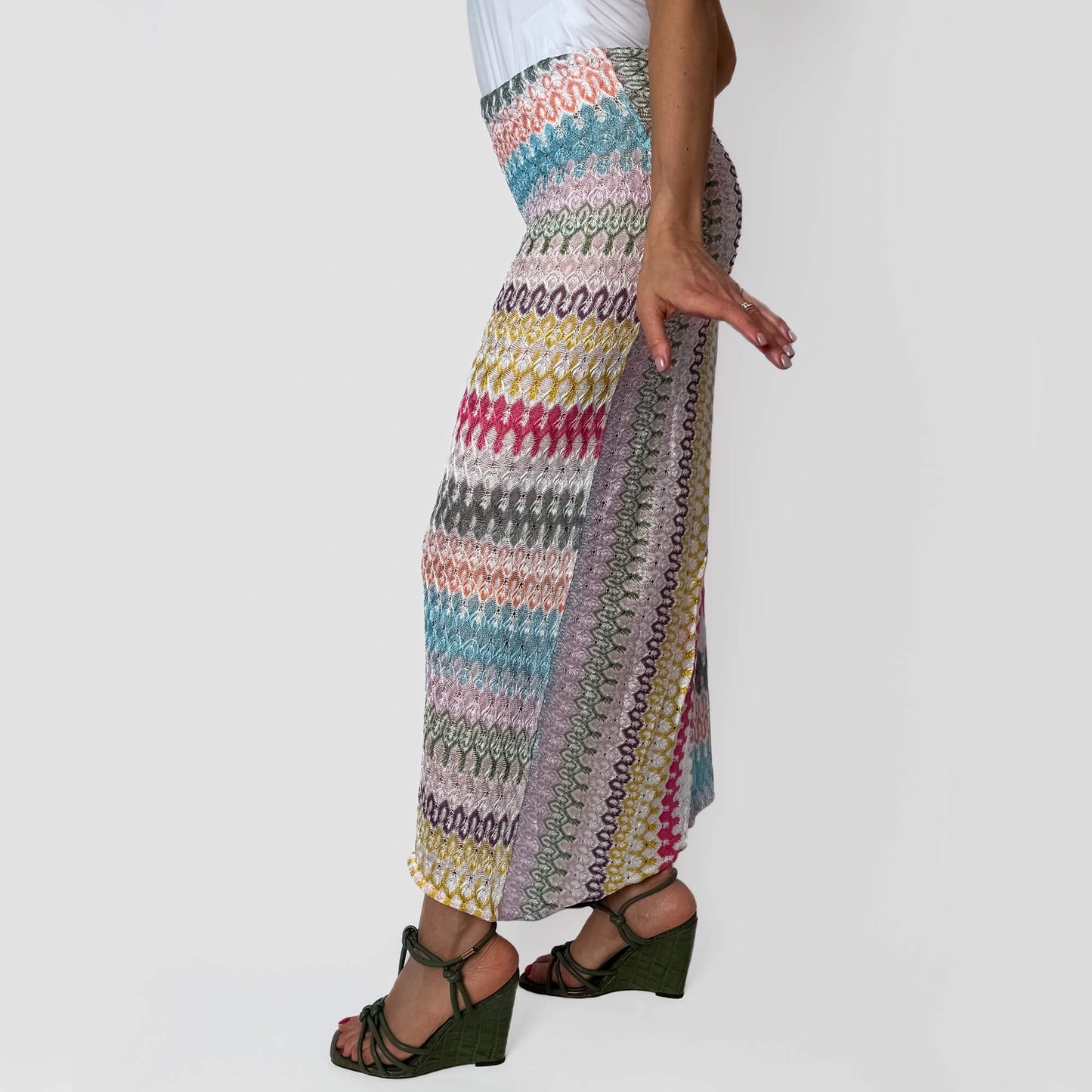 Second hand Missoni Mare Fabric Skirt Multicolor - Tabita Bags