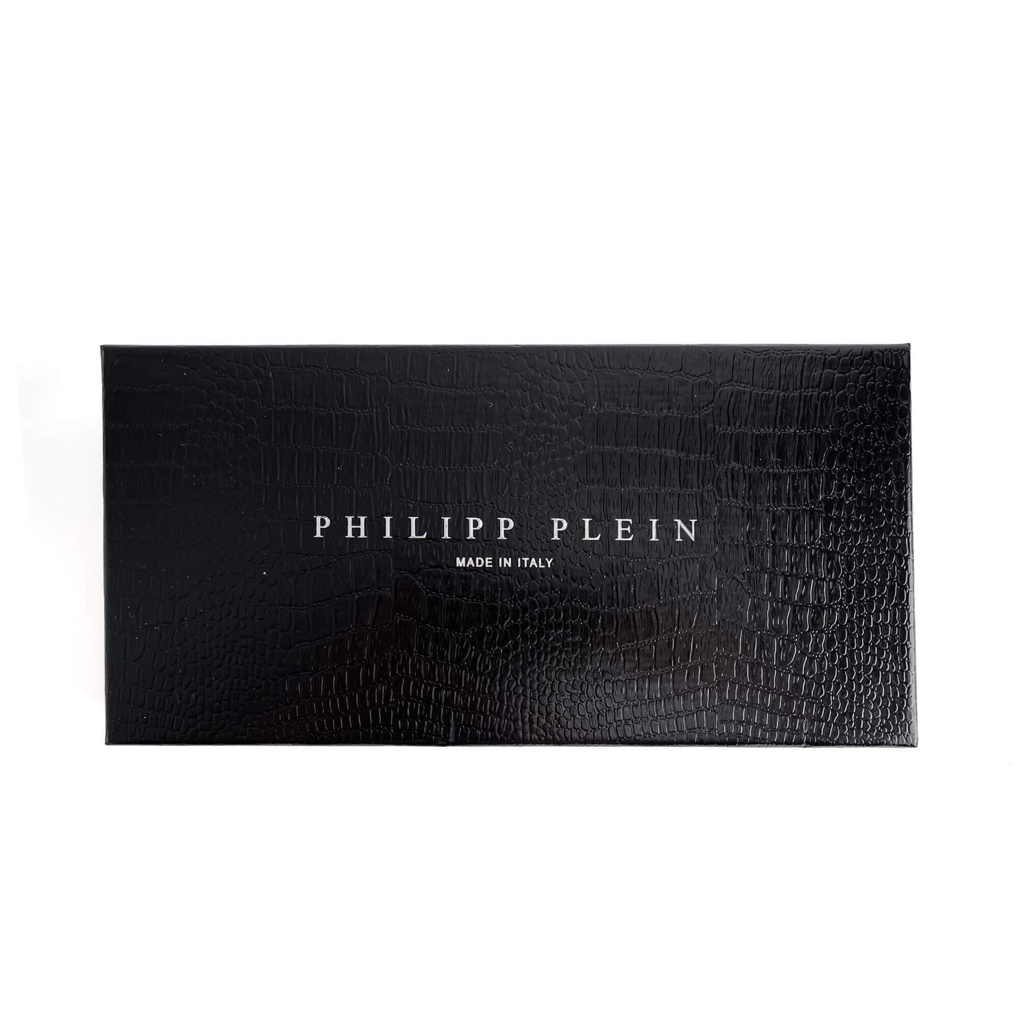 Second hand Philipp Plein Hexagon Saffiano leather Leather 2 - Ways Wallet on Chain Crossbody Black - Tabita Bags