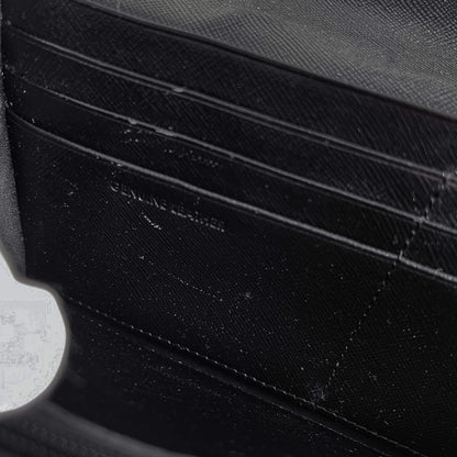 Second hand Philipp Plein Hexagon Saffiano leather Leather 2 - Ways Wallet on Chain Crossbody Black - Tabita Bags