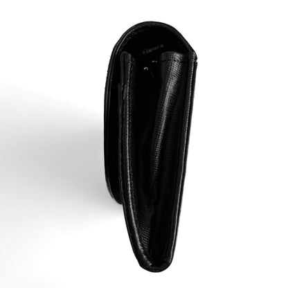 Second hand Philipp Plein Hexagon Saffiano leather Leather 2 - Ways Wallet on Chain Crossbody Black - Tabita Bags