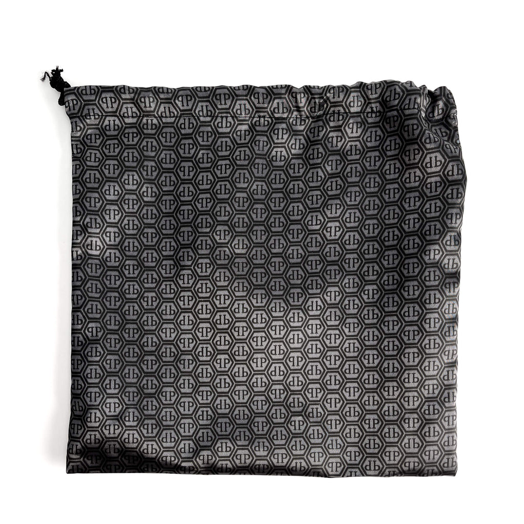 Second hand Philipp Plein Skull Croco Printed Leather Medium Belt 80 Black - Tabita Bags