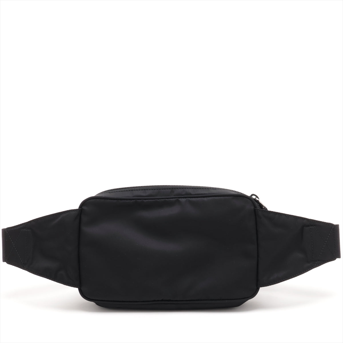 Second hand Prada Belt Bag Re - Nylon and Saffiano Leather Black - Tabita Bags