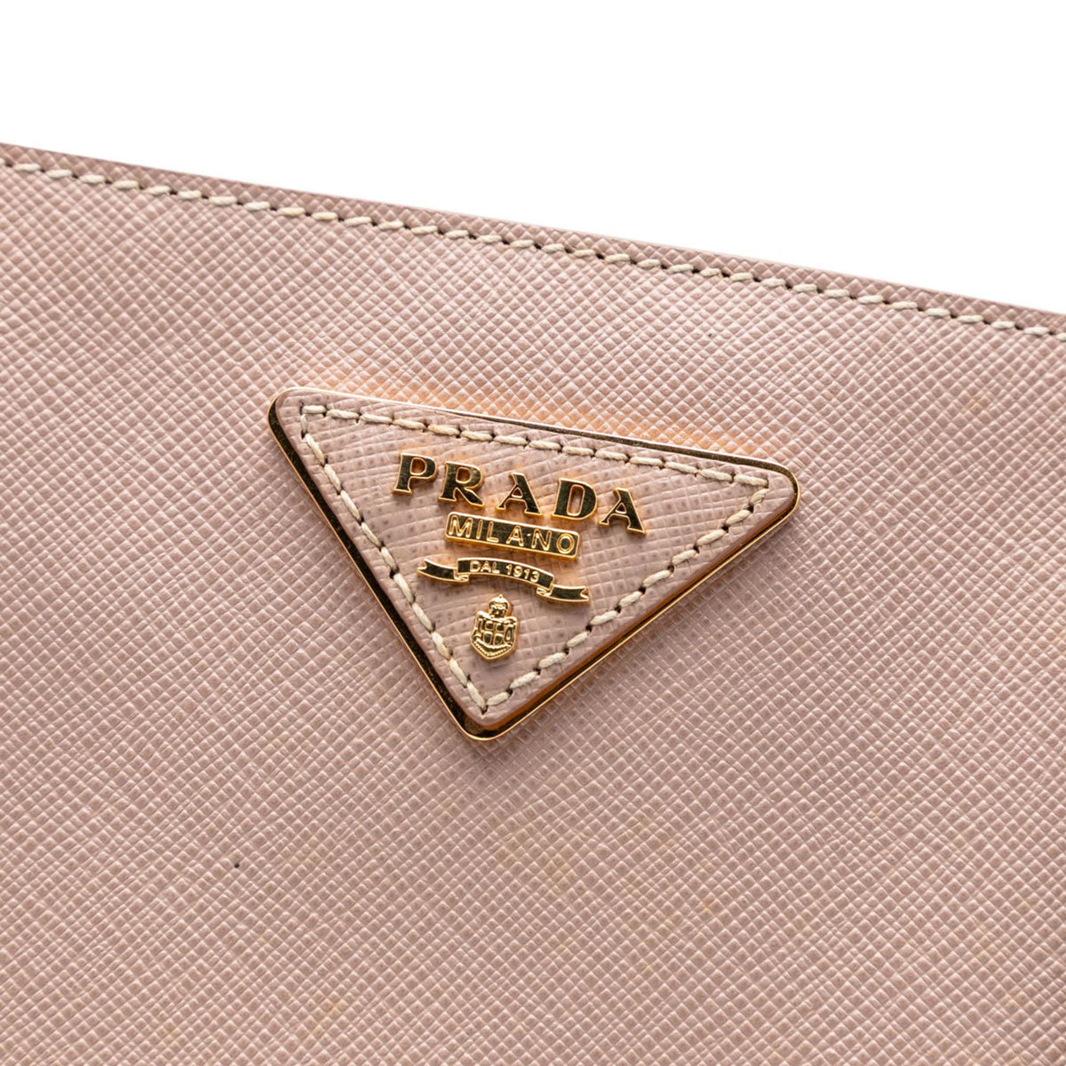 Second hand Prada Galleria Large Saffiano Lux Leather Tote Handbag Brown - Tabita Bags