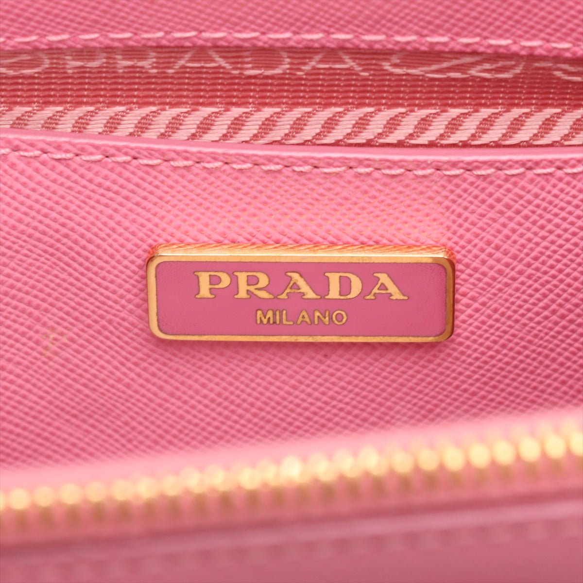 Second hand Prada Galleria Mini Saffiano Leather Handbag Pink - Tabita Bags