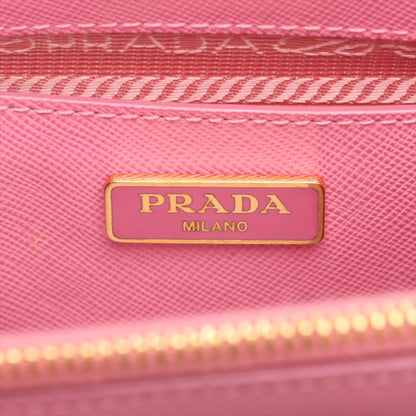 Second hand Prada Galleria Mini Saffiano Leather Handbag Pink - Tabita Bags