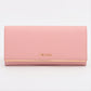 Second hand Prada Long Wallet Wallet Saffiano Leather Pink - Tabita Bags