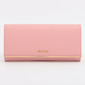 Second hand Prada Long Wallet Wallet Saffiano Leather Pink - Tabita Bags