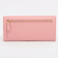 Second hand Prada Long Wallet Wallet Saffiano Leather Pink - Tabita Bags