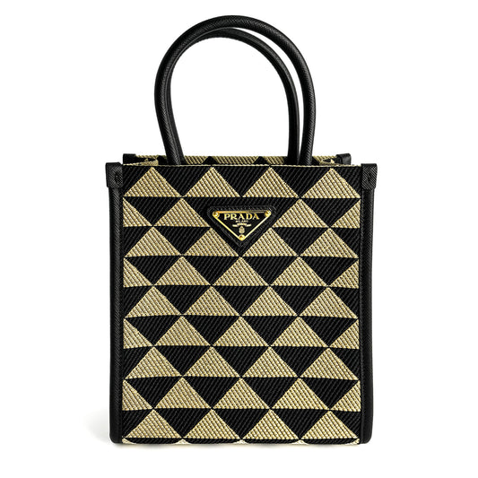 Second hand Prada Mini Polyester 2 - Ways Crossbody Bicolor - Tabita Bags