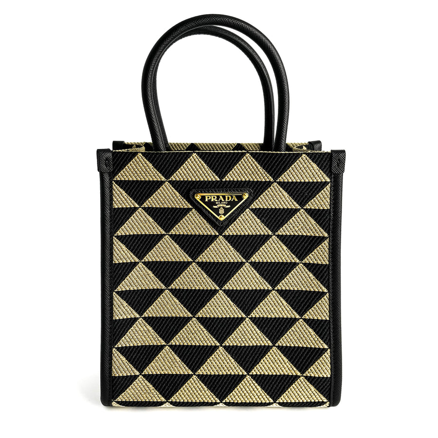 Second hand Prada Mini Polyester 2 - Ways Crossbody Bicolor - Tabita Bags