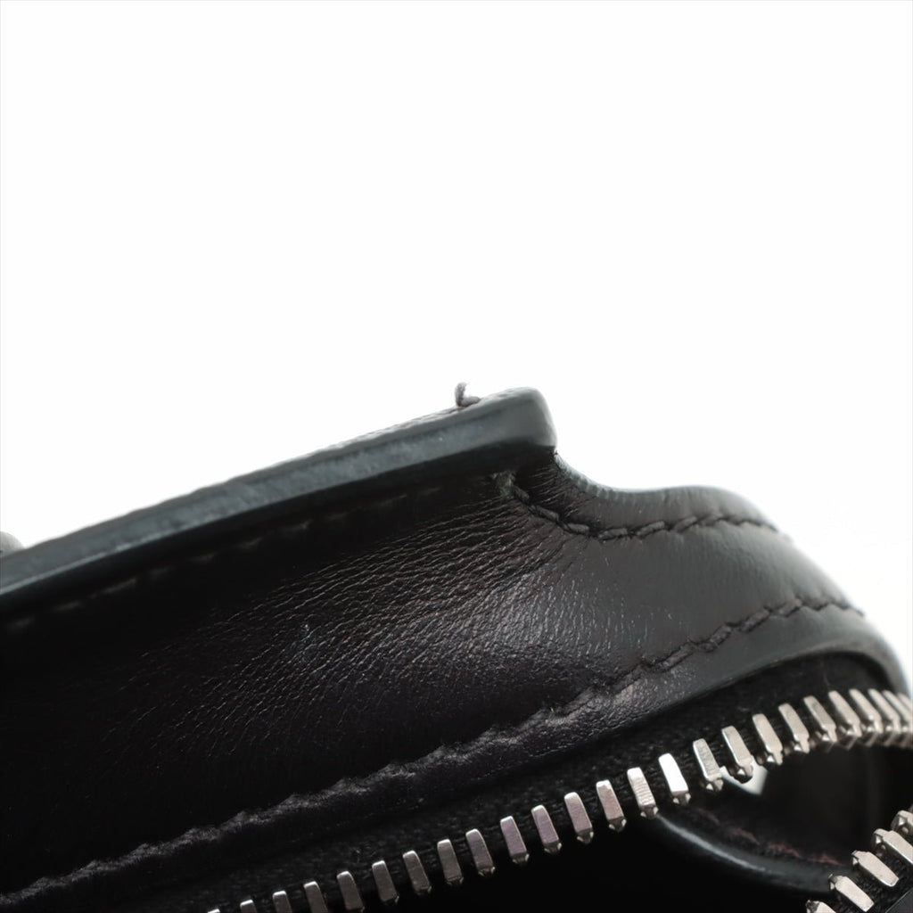 Second hand Prada Monochrome Mini Saffiano Leather Tote Handbag Black - Tabita Bags